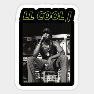 LL COOL J Sticker